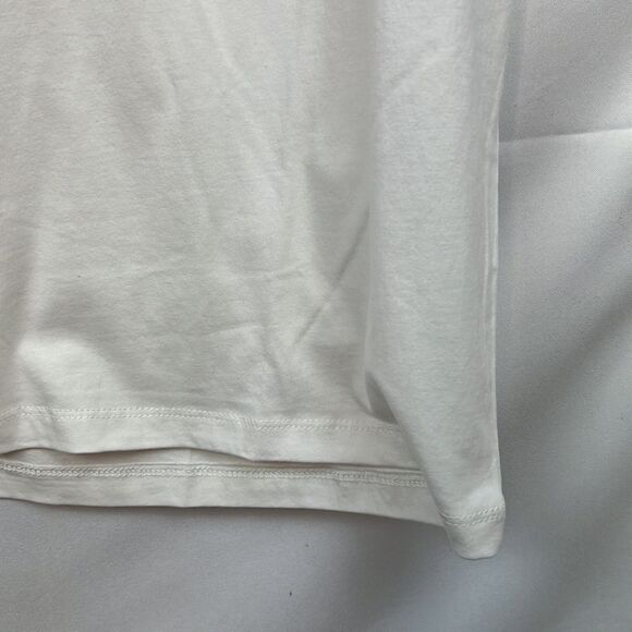 Charlie Holiday White Coral Boyfriend tee  size small size 4 NWT - Picture 7 of 12